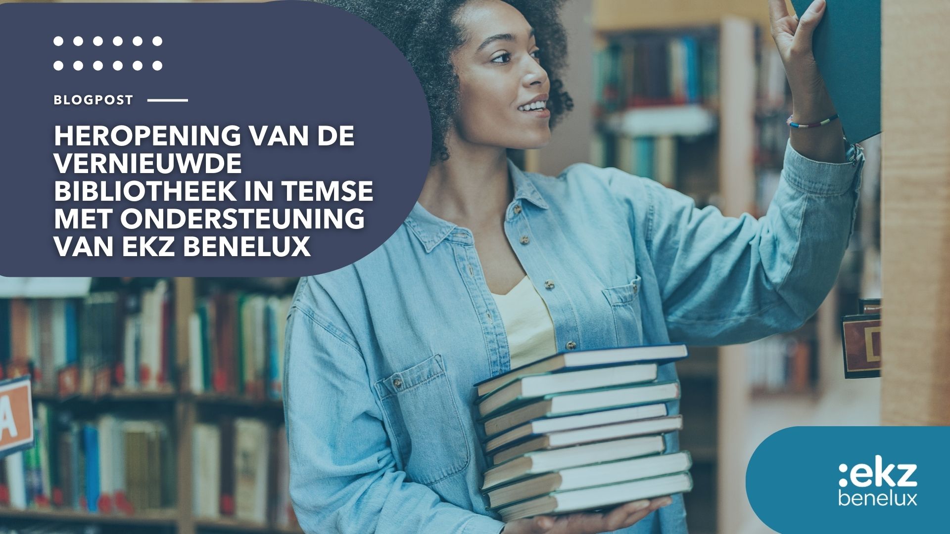 Vernieuwde bibliotheek in Temse