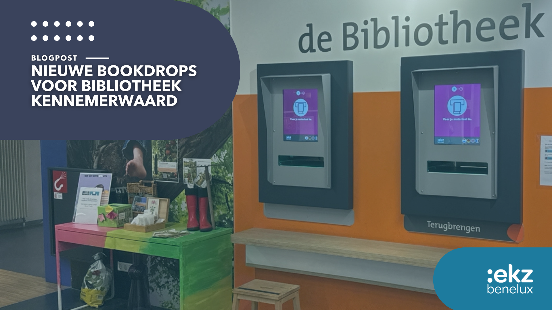 Bookdrops Bibliotheek Kennemerwaard